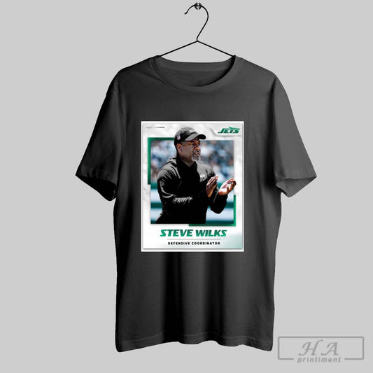 Official New York Jets Steve Wilks Defensive Coordinator Nfl 2025 Poster T Shirt