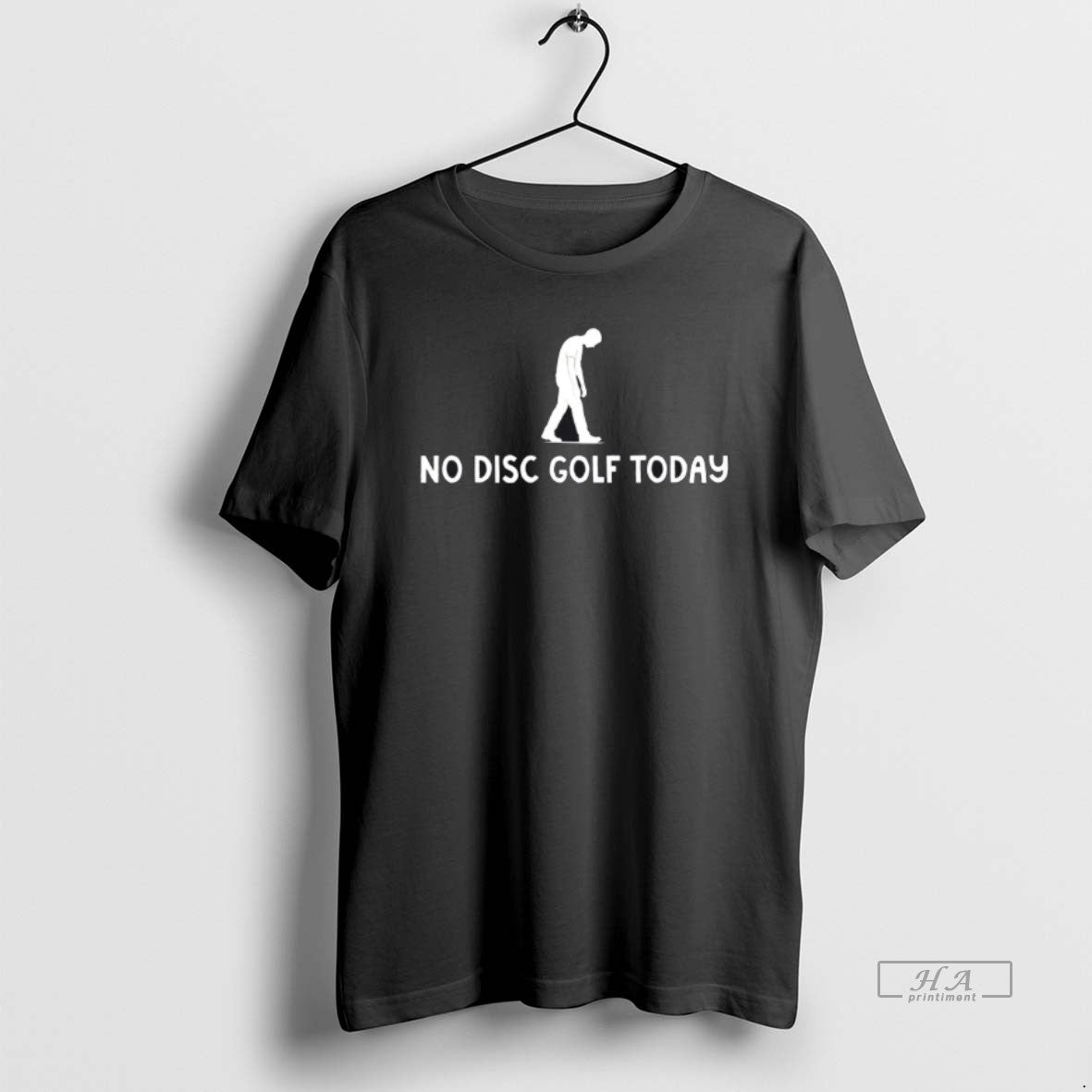 Official No Disc Golf Today Funny Sad Disc Golfer Everyday Play T-Shirts, Hoodie, Sweatshirt