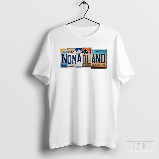 Official Nomadland Registration Classic Shirt Sweatshirt Tee Shirt