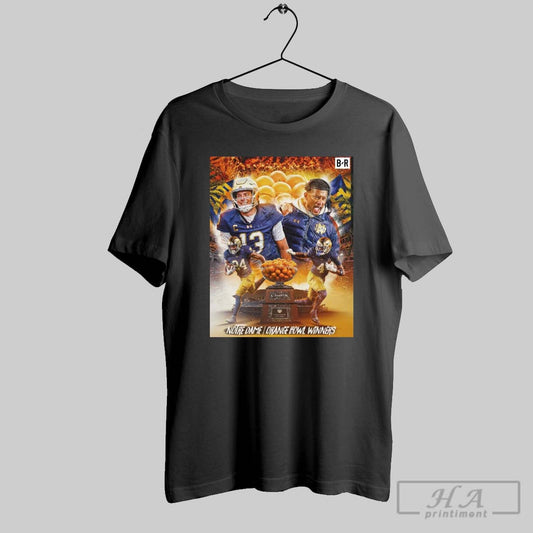 Official Notre Dame Fighting Irish Survives Penn State Nittany Lion In The Orange Bowl Winners National Championship Poster T Shirt