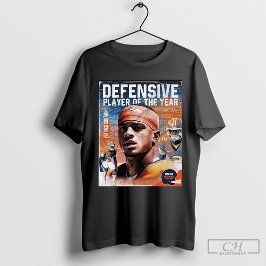Official Pat Surtain Ii Cb Denver Broncos 2024 Defensive Player The Year The Best Defender In The Nfl Shirt Poster Ornaments