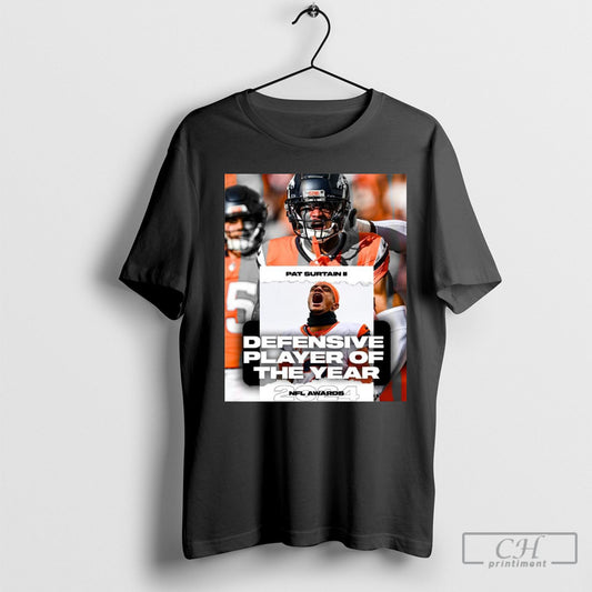 Official Pat Surtain Ii Cb Denver Broncos 2024 Nfl Awards Honors Defensive Player The Year Espn Poster Ornaments