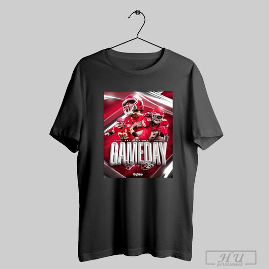 Official Patrick Mahomes Ii Joseph Thuney Deandre Hopkins Kansas City Chiefs Vs Houston Texans Afc Divisional Gameday Poster T Shirt