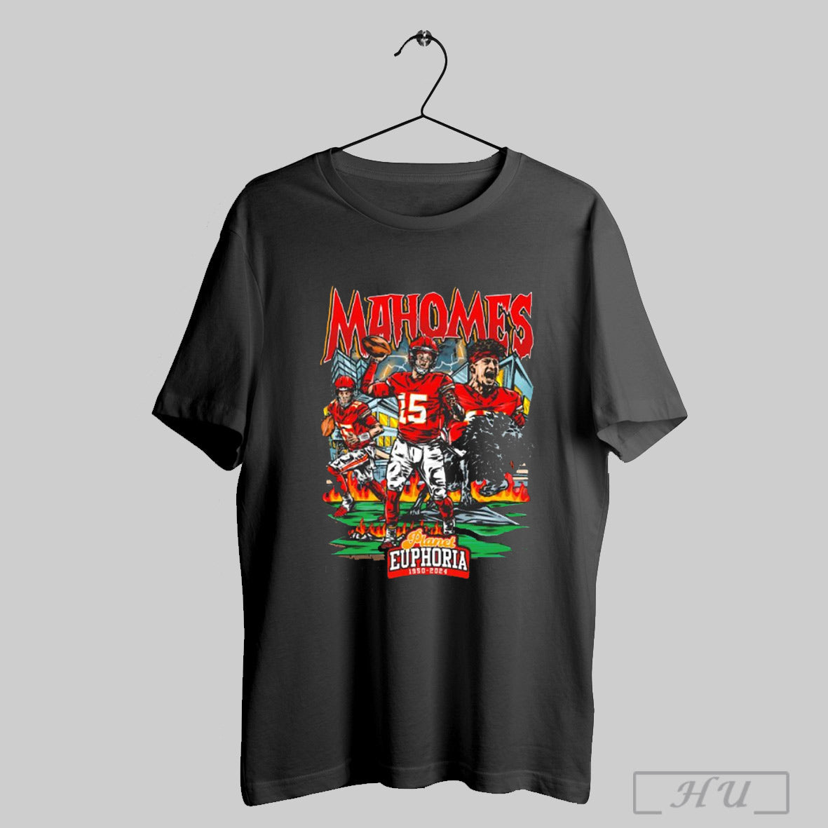 Official Patrick Mahomes V2 Kansas City Chiefs Nfl Planet Euphoria Painting T Shirt Sweatshirt Hoodies Poster