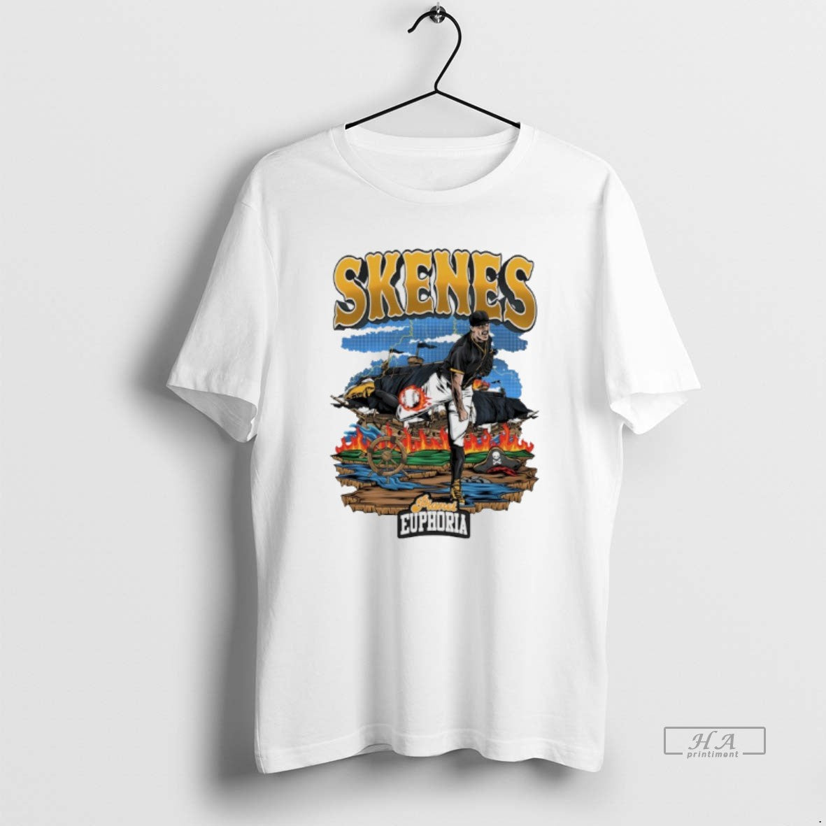 Official Paul Skenes Pittsburgh Pirates Baseball Player Graphic T-Shirts, Hoodie, Sweatshirt | TeeSparky.com