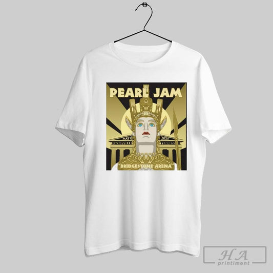 Official Pearl Jam At Bridgestone Arena May 6 2025 Dark Matter Tour With Teen Jesus And The Jean Teasers Event T Shirt