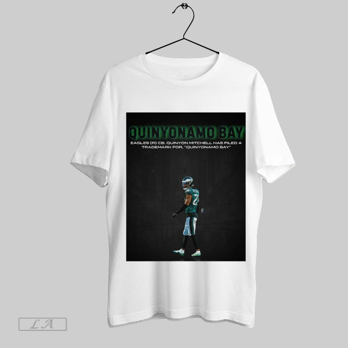 Official Philadelphia Eagles Cb Quinyon Mitchell Has Filed A Trademark For Quinyonamo Bay Poster T Shirt