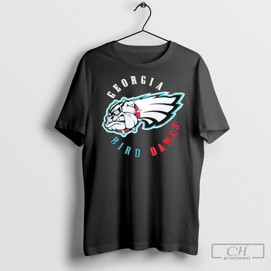 Official Philadelphia Eagles Georgia Bulldogs Birds Dawgs Philly Shirt Poster Ornaments