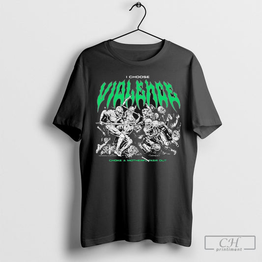 Official Philadelphia Eagles Philly I Choose Choke A Out Shirt Poster