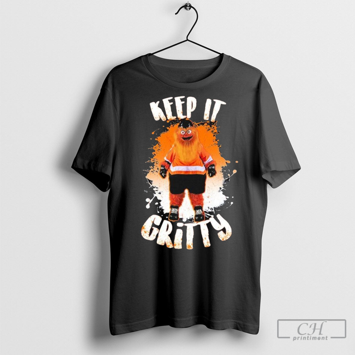 Official Philadelphia Flyers Keep It Gritty Mascot Shirt Poster Ornaments