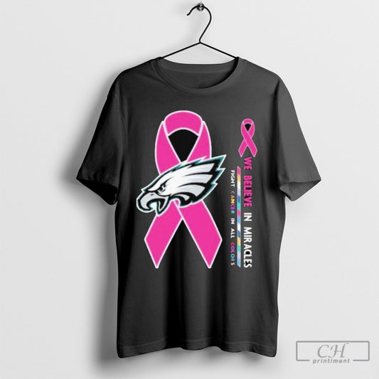 Official Philadelphia Eagles We Believe In Miracles Shirt Poster Ornaments