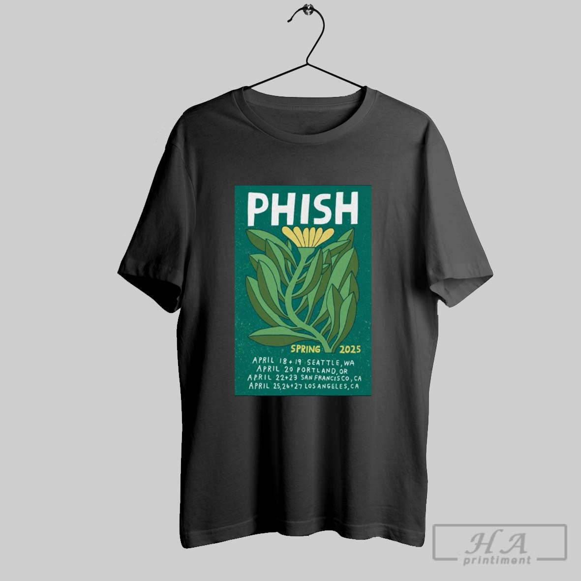 Official Phish Spring Concert 2025 Poster Shirt