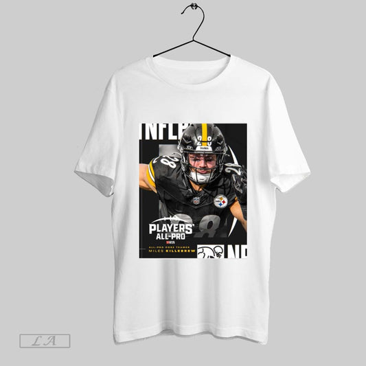 Official Pittsburgh Steelers All Pro Core Teamer Miles Killebrew First Team Players All Pro Nflpa Poster T Shirt