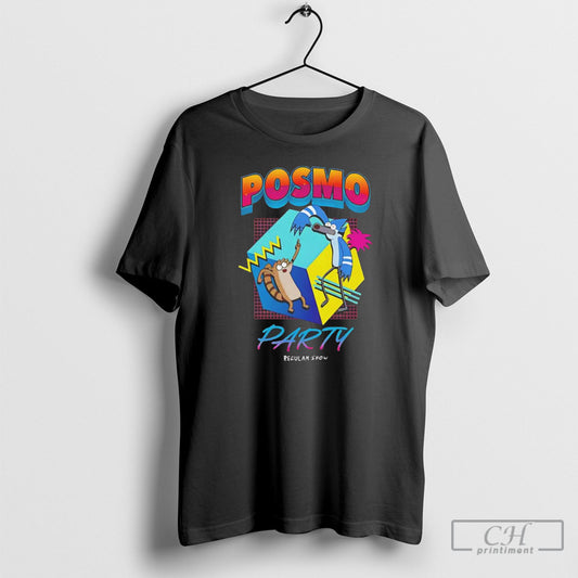 Official Posmo Party Regular Show Shirt Poster Ornaments