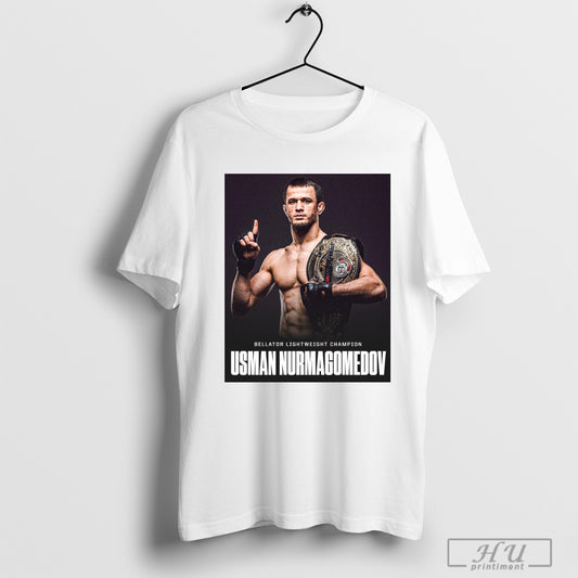 Official Poster Bellator Lightweight Champion Usman Nurmagomedov Retains The Bellator Lightweight Title T Shirt Sweatshirt Posters