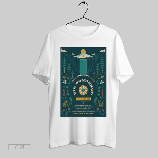 Official Poster Big Ponderoo Sisters Or June 28 29 2025 T Shirt