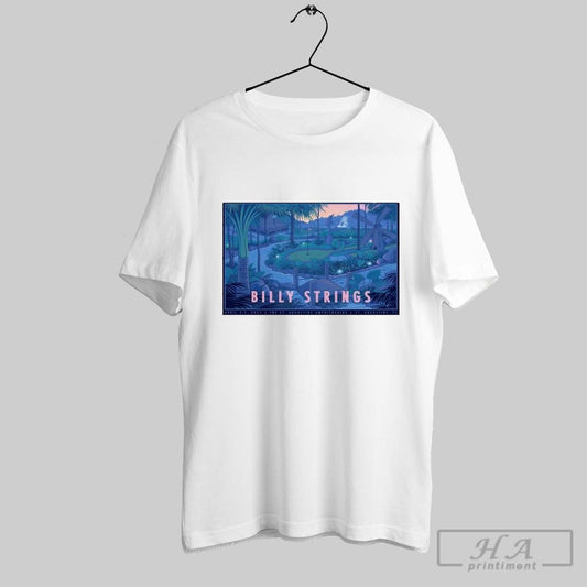 Official Poster Billy Strings April 3 5 2025 Show The St Augustine Amphitheatre T Shirt