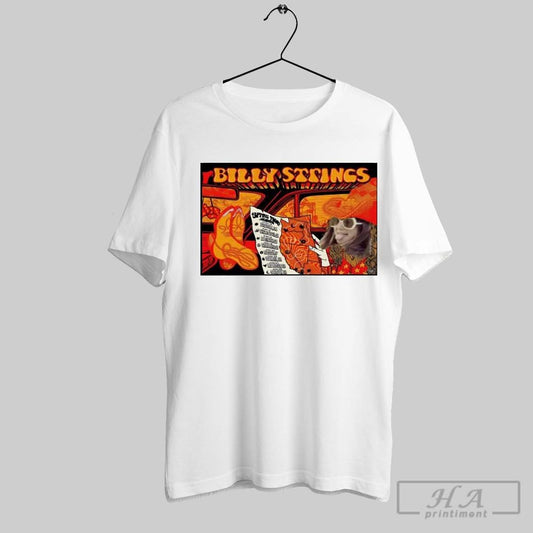 Official Poster Billy Strings Spring Tour 2025 T Shirt