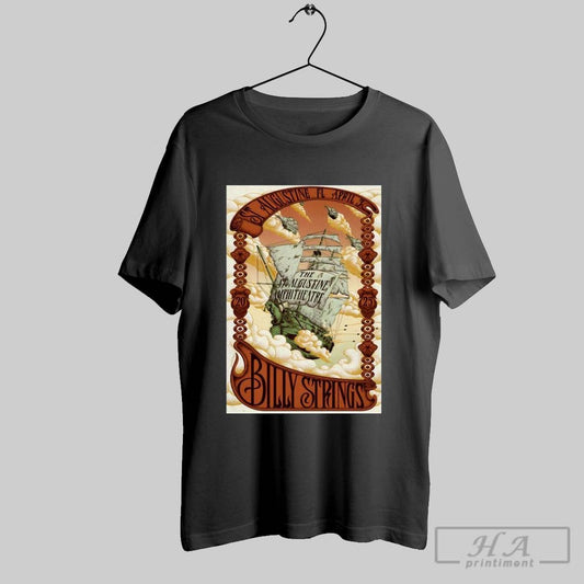 Official Poster Billy Strings The St Augustine Amphitheatre April 3 2025 Show T Shirt