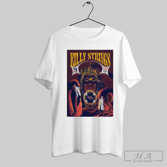 Official Poster Billy Strings Yuengling Center Tampa Fl April 9 2025 T Shirt