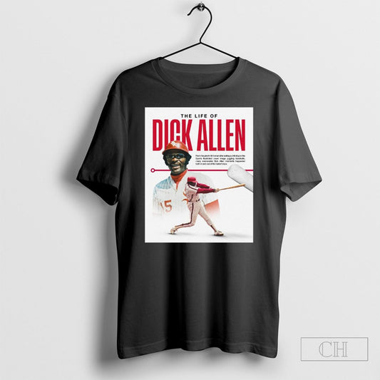 Official Poster Chicago White Sox The Life Of Dick Allen From The Pinch Hit Homer After Eating A Chili Dog To The Sports Illustrated T Shirt