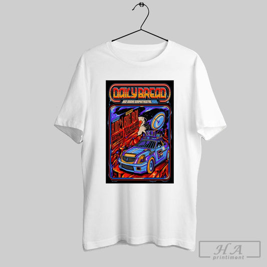 Official Poster Daily Bread Red Rocks Amphitheater Tour 2025 October 25 26 Rjd2 Big Boi T Shirt