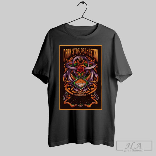 Official Poster Dark Star Orchestra 2025 Summer Tour T Shirt