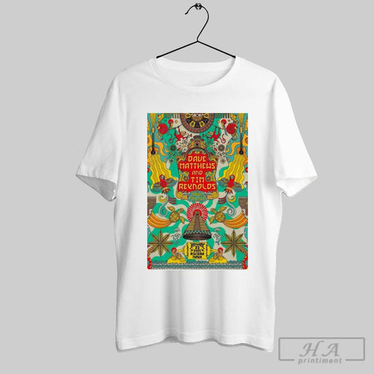 Official Poster Dave Matthews And Tim Reynolds January 23 2025 Moon Palace Riviera Maka T Shirt
