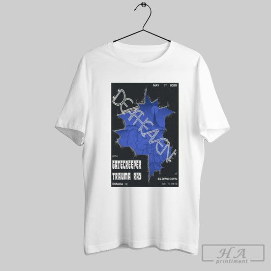 Official Poster Deafheaven At Slowdown In Omaha Ne On Concert May 2 2025 T Shirt