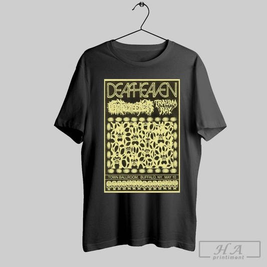 Official Poster Deafheaven Buffalo Ny May 10 2025 Town Ballroom T Shirt