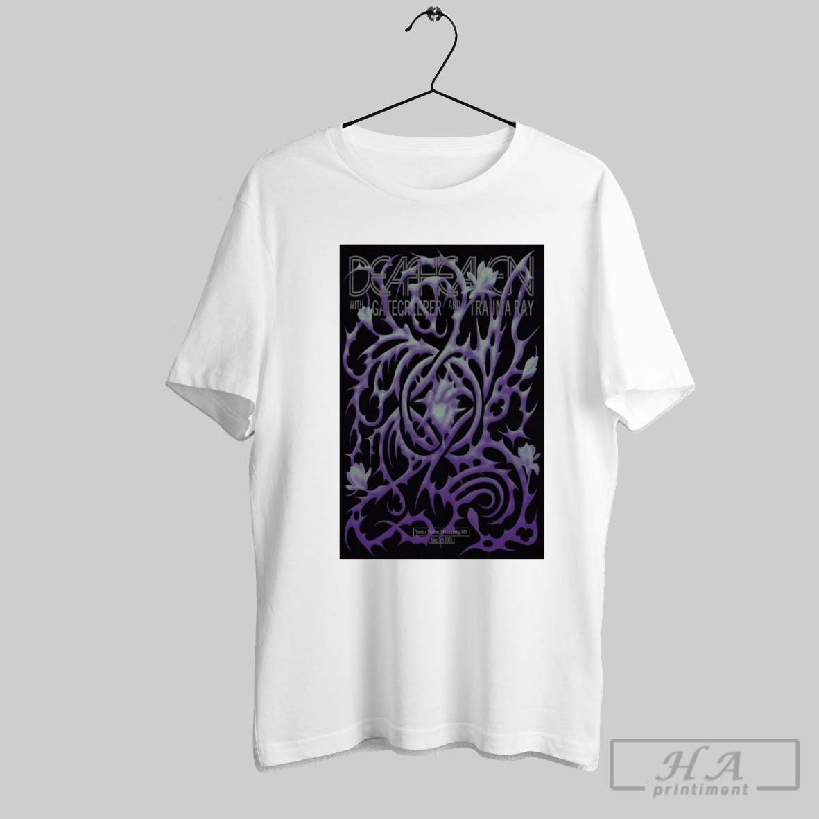 Official Poster Deafheaven Varsity Theater Minneapolis Mn May 2 2025 Tour T Shirt