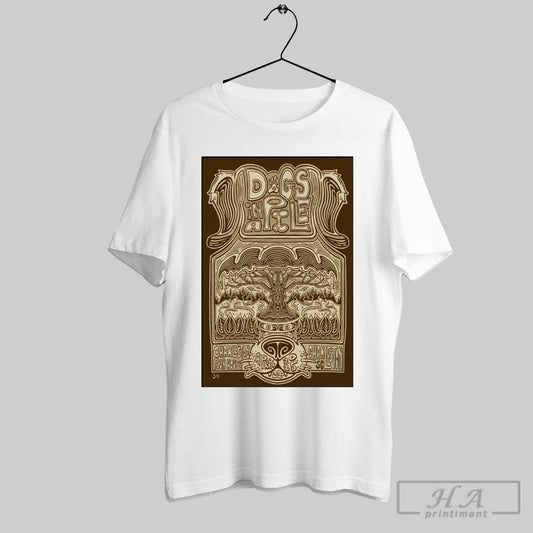 Official Poster Dogs In A Pile The Charleston Pour House Charleston Sc April 22 2025 Tour T Shirt