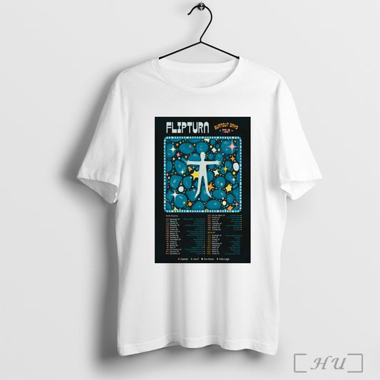 Official Poster Flipturn Burnout Days Tour 2025 T Shirt Sweatshirt