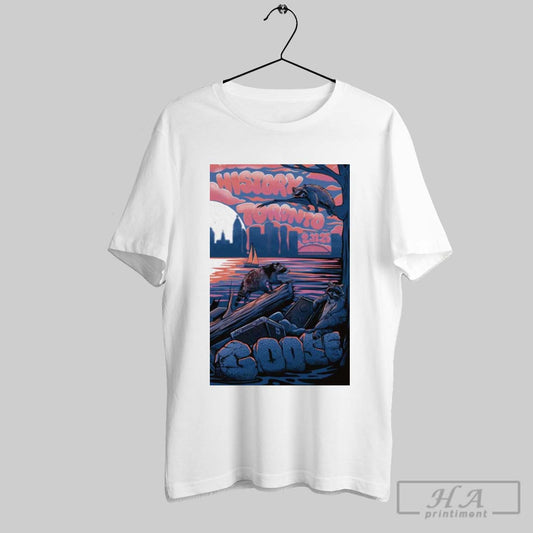 Official Poster Goose Feb 11 2025 History Toronto On Tour T Shirt