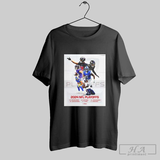 Official Poster Iowa State Cyclones 2024 Nfl Football Playoffs David Montgomery Jake Hummel Eyioma Uwazurike Xavier Hutchinson Tj Tampa Charlie Kolar T Shirt