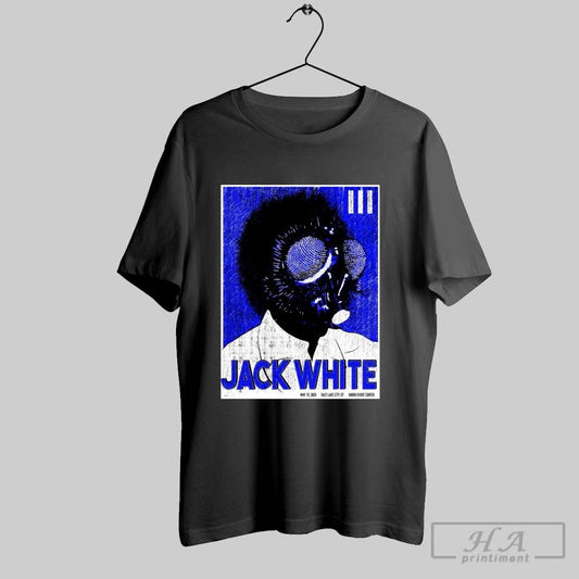 Official Poster Jack White May 10 2025 Union Event Center Salt Lake City Ut T Shirt
