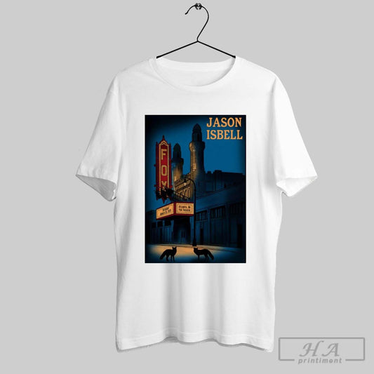 Official Poster Jason Isbell California March 29 2025 Event Atlanta Ga Fox Theatre T Shirt