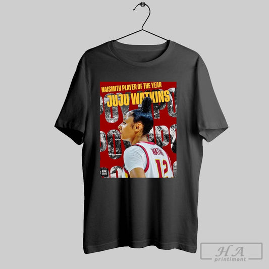 Official Poster Juju Watkins 2025 Naismith Player Of The Year Usc Trojans Womens Basketball T Shirt