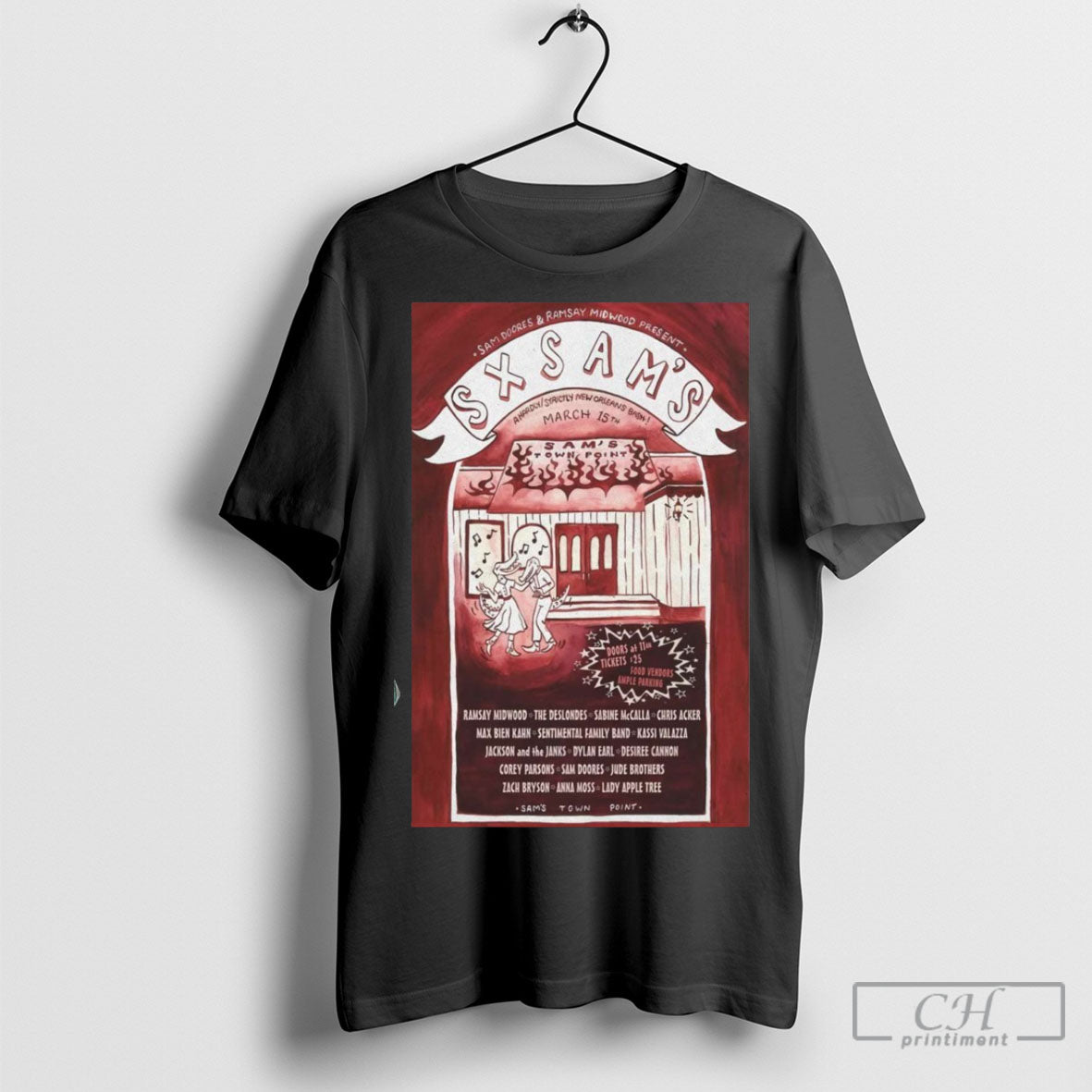Official Sam Doores And Ramsay Midwood Mar 15 2025 Sxsw Austin Tx Poster Shirt Sweatshirt