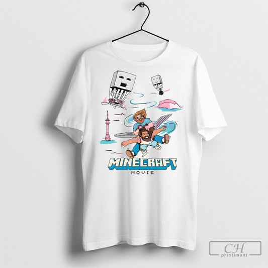Official Steve And Garrett A Minecraft Movie Shirt Sweatshirt