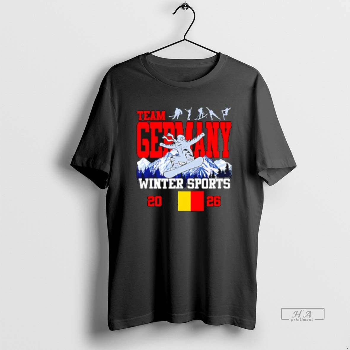 Official Team Germany Winter Sports 2026 T-Shirts, Hoodie, Sweatshirt | TeeSparky.com