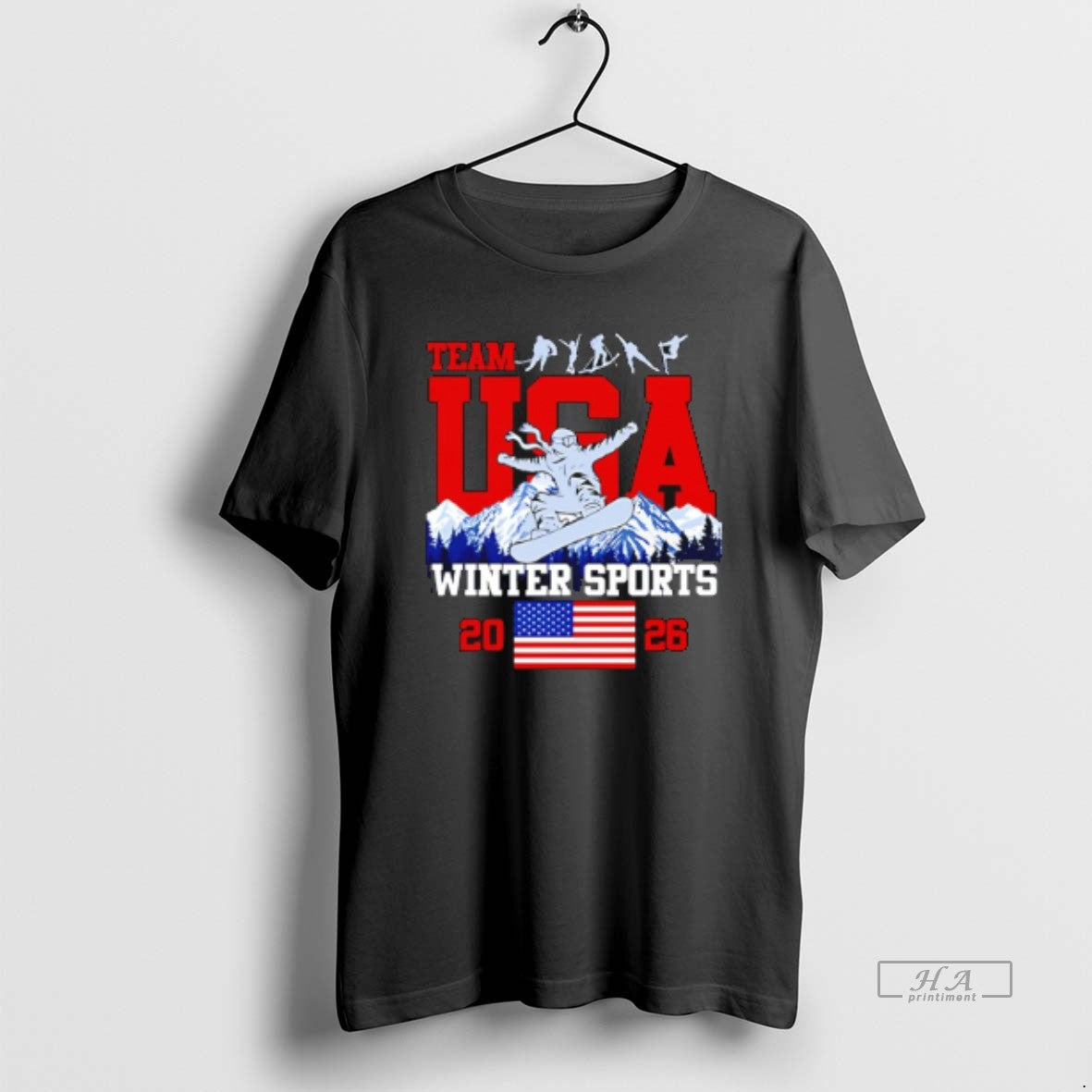 Official Team Usa Winter Sports 2026 T-Shirts, Hoodie, Sweatshirt | TeeSparky.com