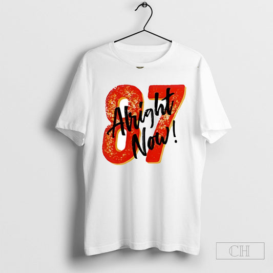 Official Travis Kelce 87 Right Now Shirt Sweatshirt Poster