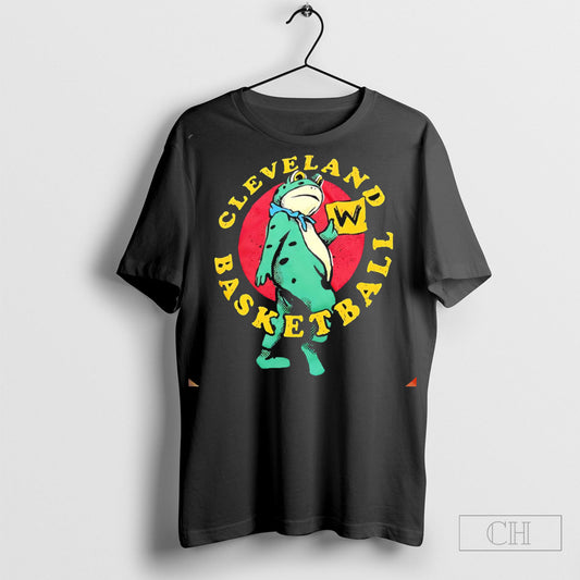 Official Victory Frog Cleveland Basketball Shirt Sweatshirt Poster