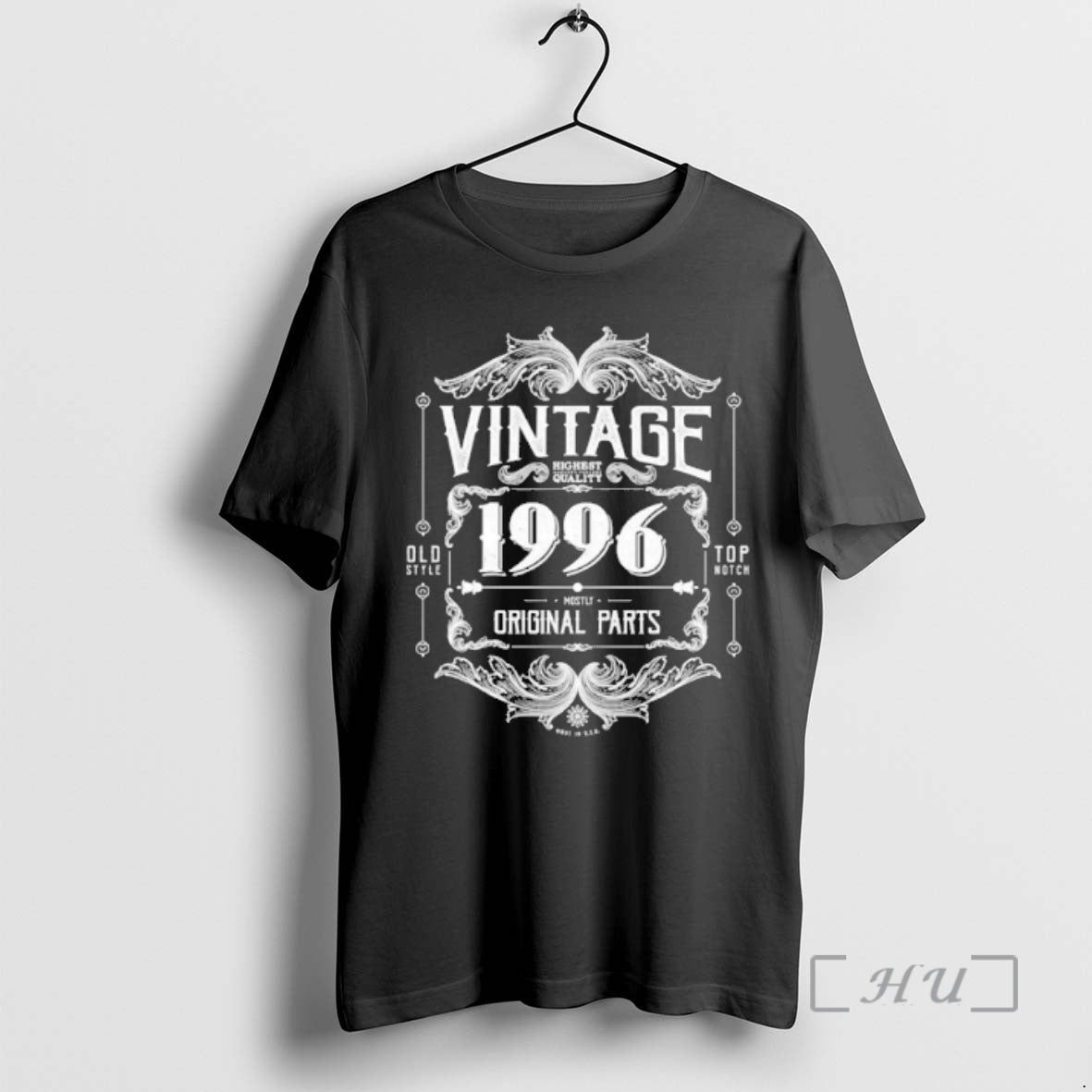 Officials 30th Birthday Vintage 1996 Old Style Top Notch Mostly Parts Whiskey Label Premium T-Shirts, Hoodie, Sweatshirt