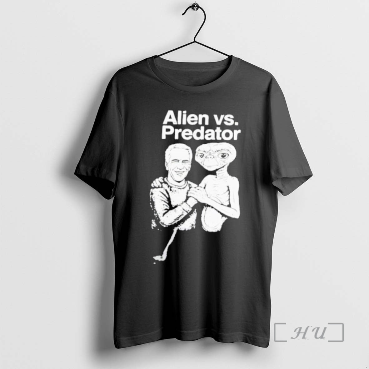 Officials Alien Vs Predator Trump And Epstein Funny T-Shirts, Hoodie, Sweatshirt | TeeSparky.com