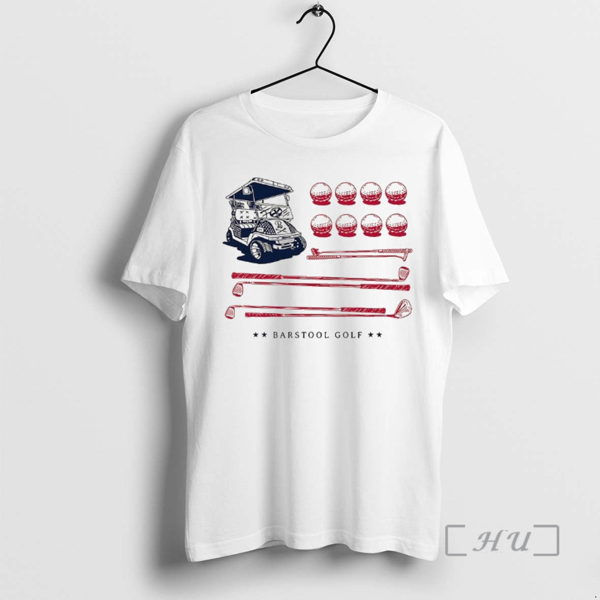 Officials Barstool Golf Cart Ball Club Usa Flag T-Shirts, Hoodie, Sweatshirt