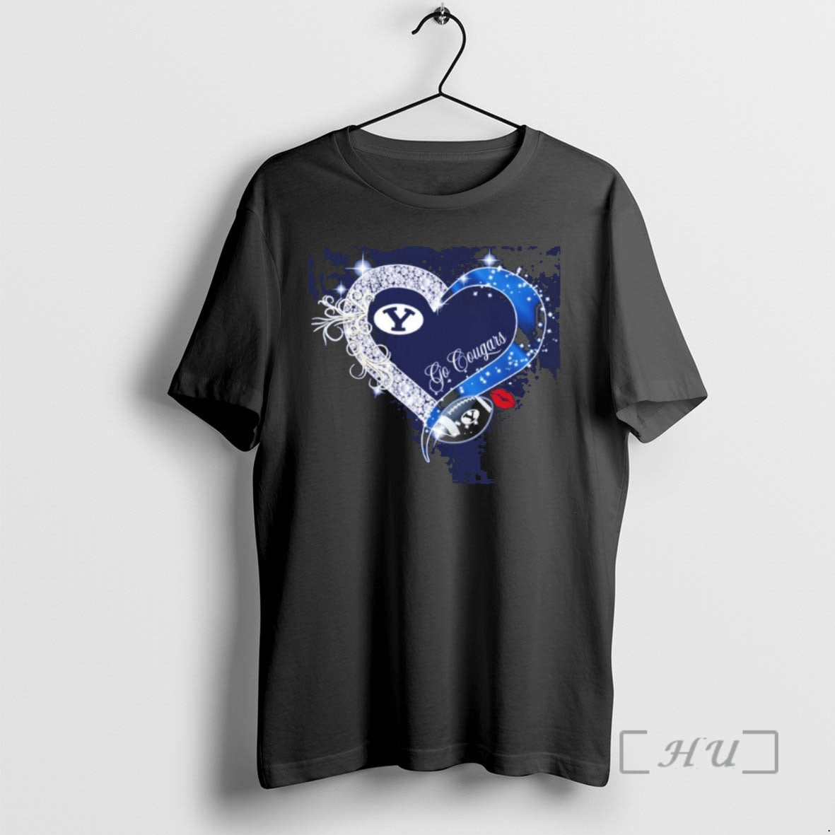 Officials Byu Heart Go Cougars Baseball T-Shirts, Hoodie, Sweatshirt | TeeSparky.com