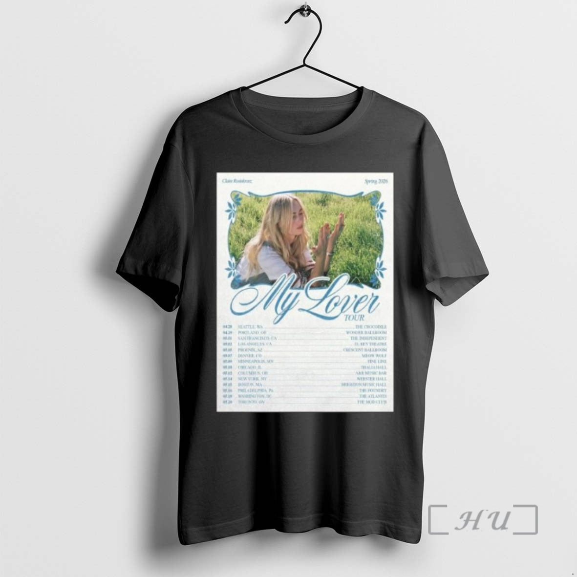 Officials Claire Rosinkranz Spring Tour 2026 T-Shirts, Hoodie, Sweatshirt | TeeSparky.com