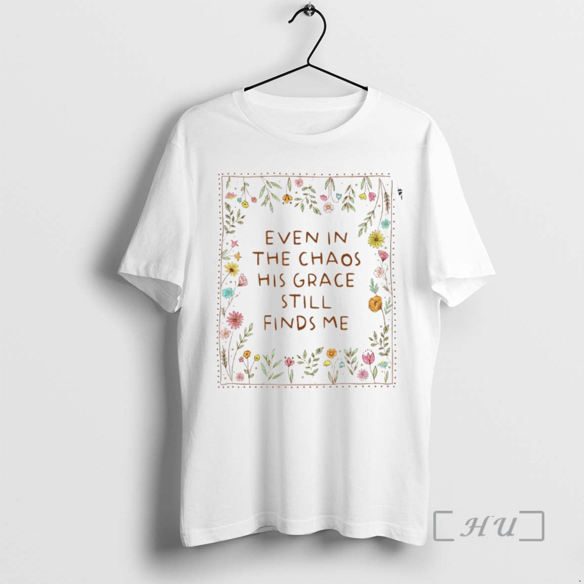 Officials Floral Even In The Chaos His Grace Still Finds Me Premium T Shirts Sweater Hoodie, Sweatshirt | TeeSparky.com